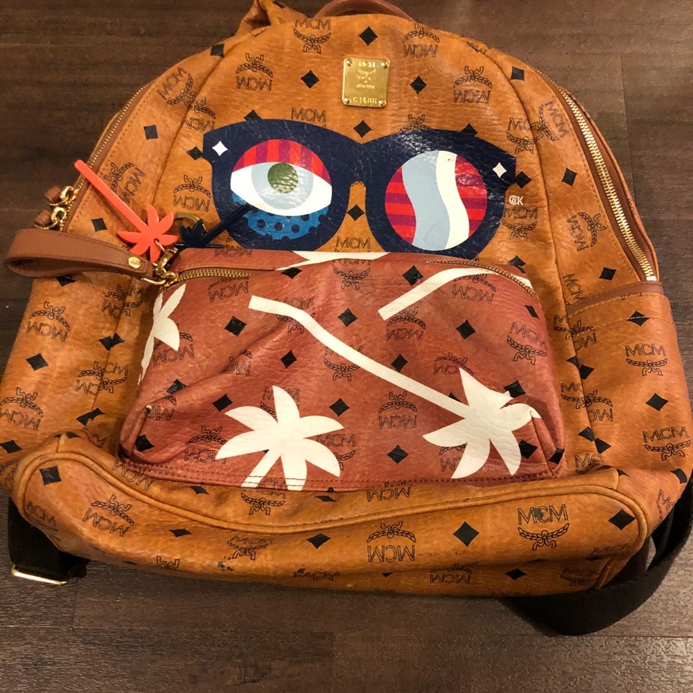 Mcm Authentic Back Pack - image 1
